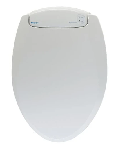 LumaWarm Heated Nightlight Elongated Toilet Seat - White