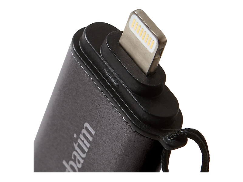 Verbatim 64GB Store ‘n’ Go Dual USB 3.2 Gen 1 Flash Drive for Apple Lightning Devices - Graphite
