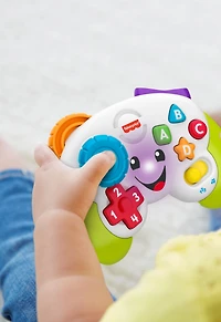 Fisher-Price Laugh & Learn Game & Learn Controller Musical Baby Toy with Lights, Multilanguage Version
