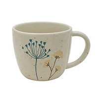 Façon de célébrer! Mug fleur de printemps, vert et jaune