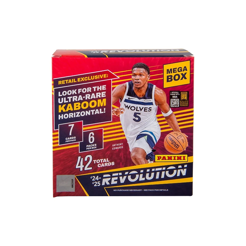 2024-25 Panini NBA Revolution Basketball Trading Cards Mega Box