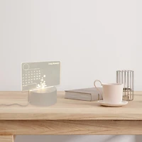 Perfect Solutions Calendrier Usb À Lumière Del Avec Marqueur Effaçable À Sec