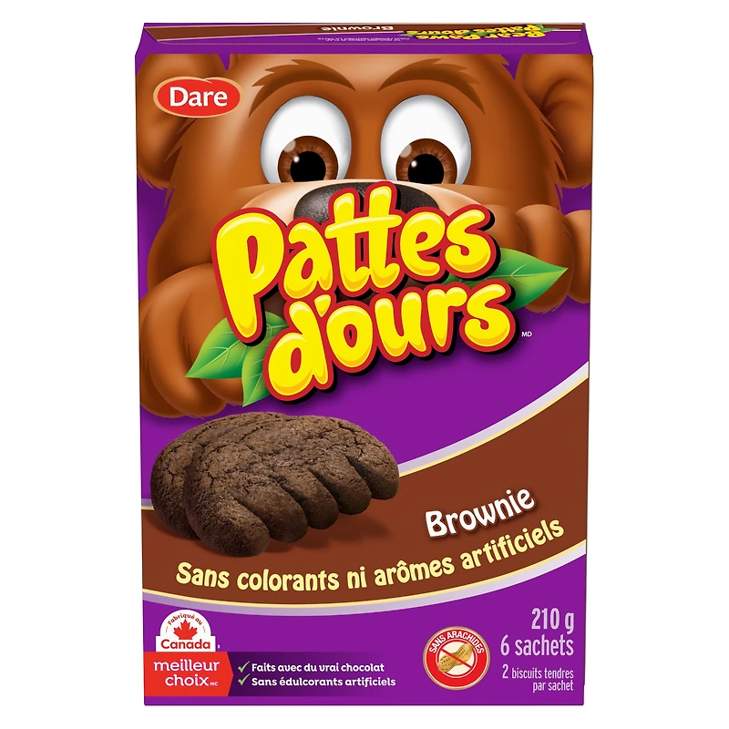 Biscuits Pattes d’ours Brownie