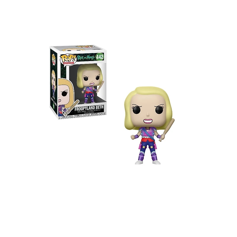 Funko Pop! Animation: Rick and Morty - Froopyland Beth figurine en vinyle