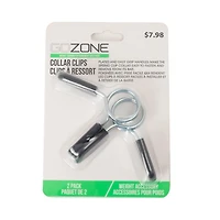 Paquet de 2 clips à ressort GoZone – Acier Convient aux barres de 1"