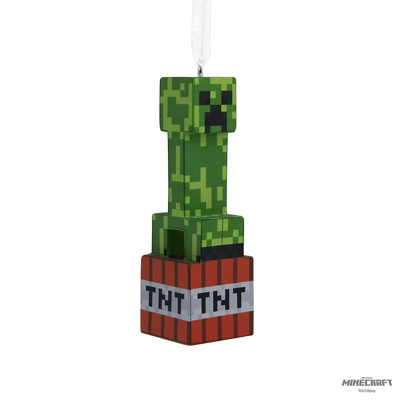 Hallmark Christmas Ornament (Minecraft Creeper on TNT)