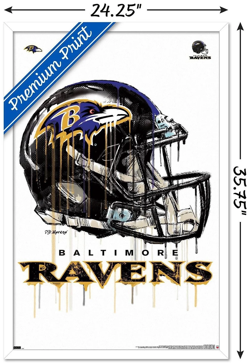NFL Baltimore Ravens - Casque anti-goutte 20