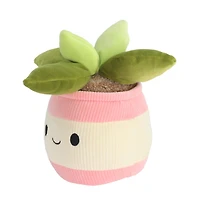 Façon de célébrer 10inch spandex plants peluche jouets -Rose et Beige
