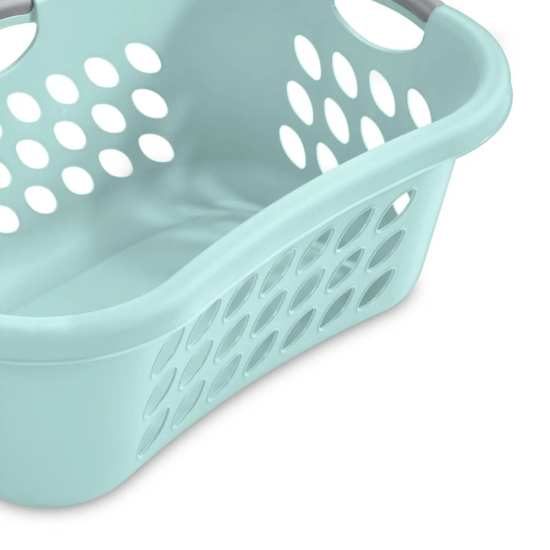 Panier à linge Sterilite de conception courbe en aqua 44 l