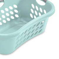 Panier à linge Sterilite de conception courbe en aqua 44 l