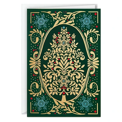 Image Arts Boxed Christmas Cards (Ornate Gold Tree), 18 ct.