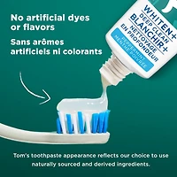 Tom’s of Maine Whiten Plus Deep Clean Whitening Toothpaste, Natural Whitening Toothpaste with Plant-Based Cleansers, Enamel Safe Formula, Whitens Without Causing Sensitivity, Peppermint, 113 g