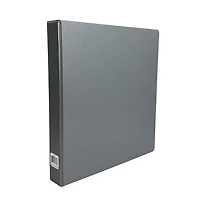 PEN+GEAR 1" SUPER ECONOMY BINDER, O-Ring, GRAY