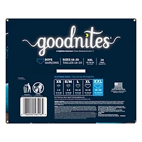 Goodnites Boys' Nighttime Underwear, Size XXL (120-165 lbs), 24 Ct