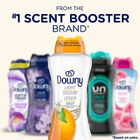 Perles rehausse-parfum pour lessive Downy Léger, parfum Fleur d’oranger, perles pour les tissus et la lessive, conçues pour être douces avec une légère dose de parfum, sans parfums prononcés