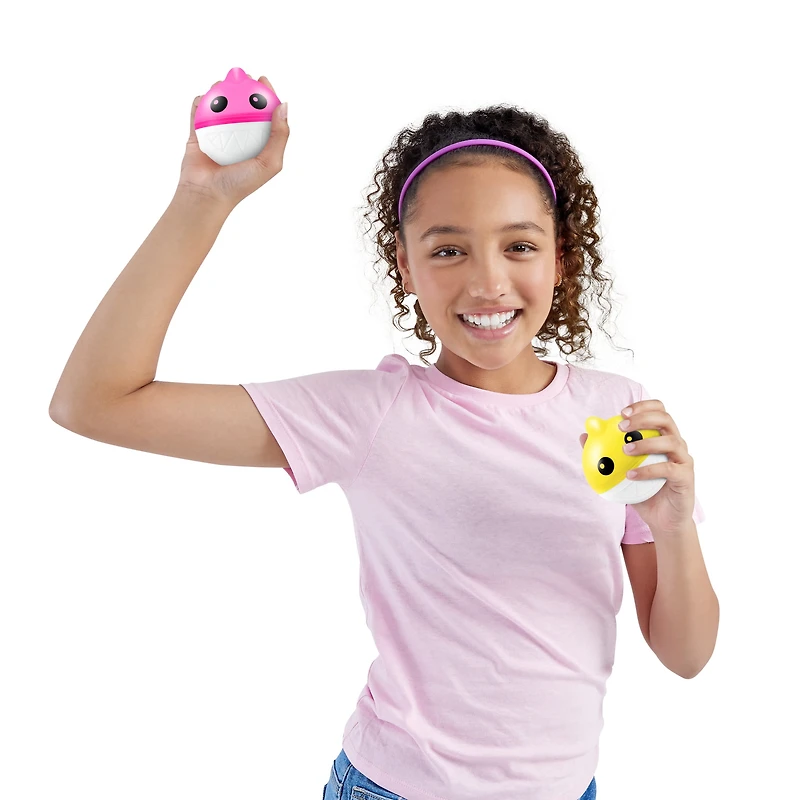 Bunch O Balloons Reusable Shark Water Balloons 3-Pack by ZURU – Self-Sealing Magna Seal Summer Outdoor Water Toy for Kids & Families