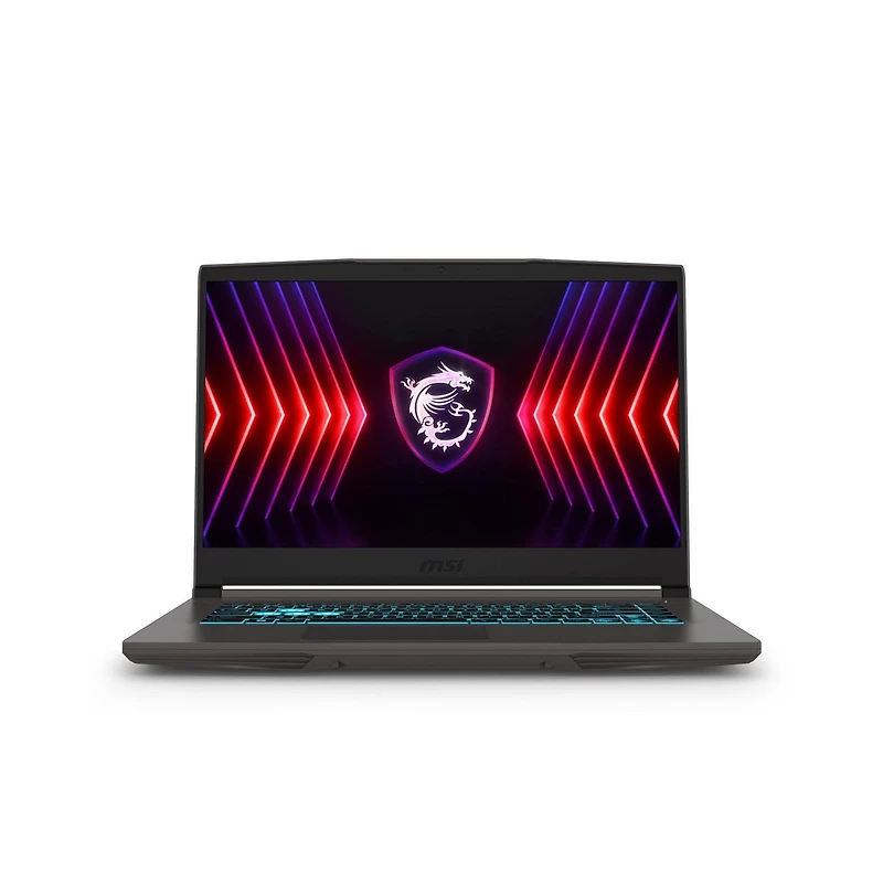 MSI Thin 15 15.6" 144Hz Gaming Laptop, Intel i5-12450H, RTX2050, 8GB DDR4, 512GB SSD, Win 11 Home