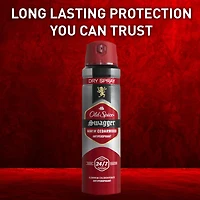 Old Spice Men's Antipespirant & Deodorant Invisible Dry Spray, Swagger Scent