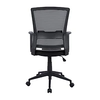 TygerClaw Mid Back Mesh and Fabric Office Chair