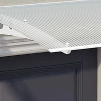 Auvent de couverture de porte à double paroi Canopia by Palram Lyra