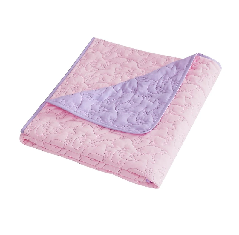 Mainstays Kids Reversible Quilt Set, MSK Quilt