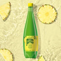 Maison Perrier Infiniment Ananas, boisson à l’eau pétillante, arôme naturel d’ananas, sans calorie, sans édulcorant, sans sodium, recueillie et embouteillée en France 1 L