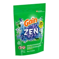 Gain Super Sized Flings Laundry Detergent Pacs, Zen, 3-in-1 Detergent Pacs with Febreze and Oxi
