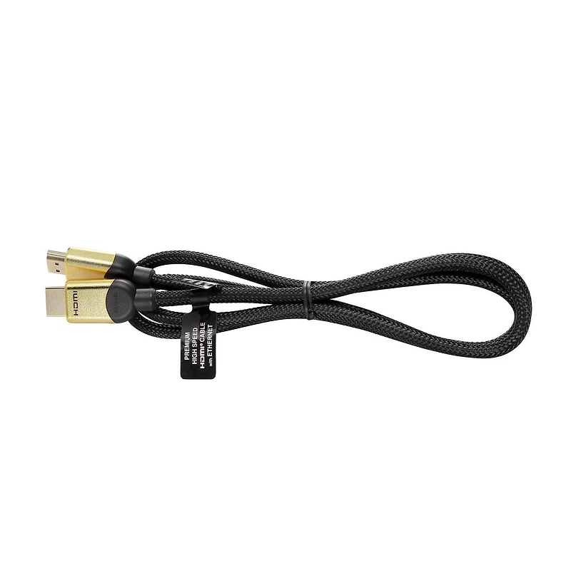 Câble HDMI Premium 4K de 1,2 m (1,2 pi) blackweb (Noir)