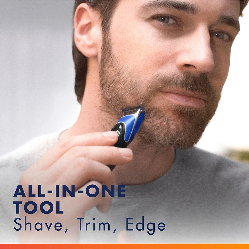 Gillette Fusion5 Styler Facial Hair Trimmer for Men, All-in-One Shave, Trim, and Edgeillette Trimmer for Men’s Grooming, 1CT