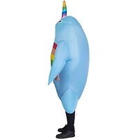 Costume Gonflable de Narval Géant unisexe pour adultes