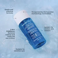 Marcelle Gentle Eye Makeup Remover, New eye contour care complex, 150 mL