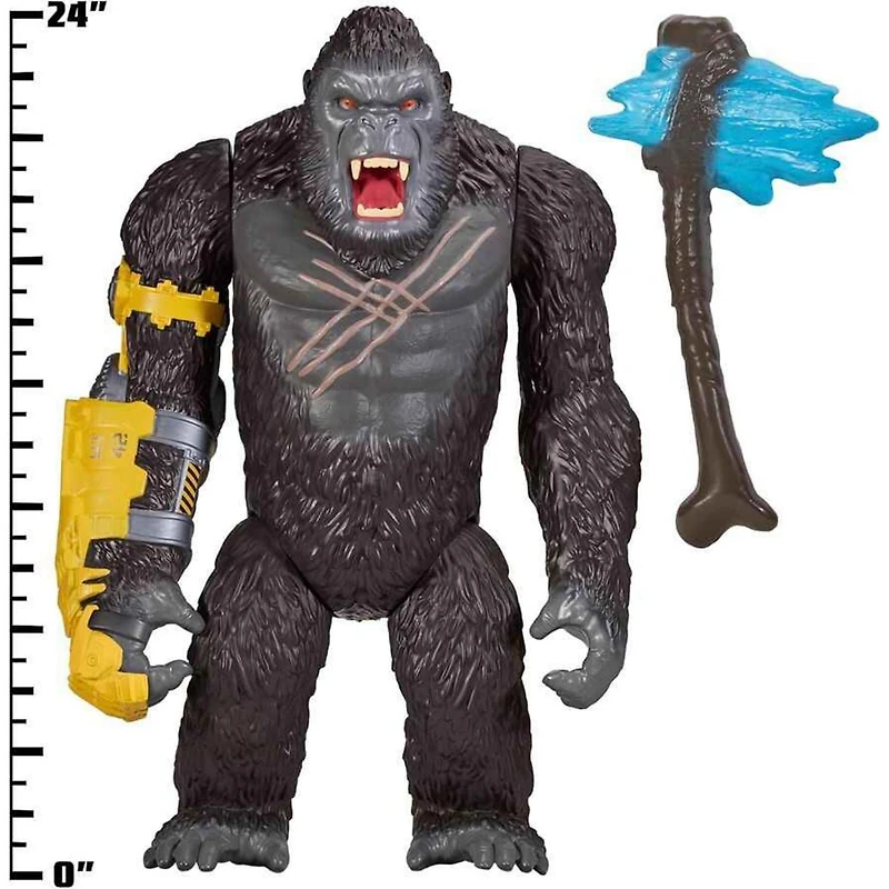 Godzilla X Kong 2 The New Empire Movie Kong Titan Size 24 Inch Action Figure.
