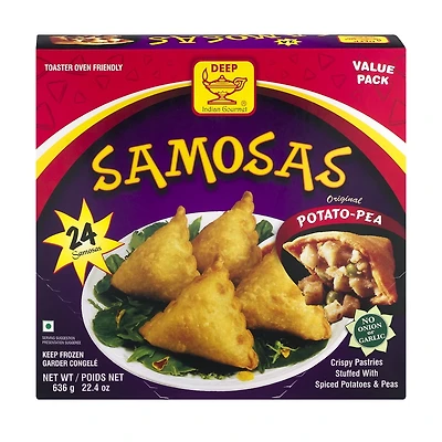 POTATO PEA SAMOSA - FRENCH AL PREMIUM SAMOSA POIS DE POMME