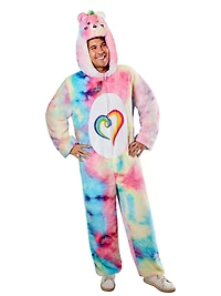Care Bears Togetherness Bear Comfy Wear Zipsters Costume for Adults by Rubies, Unisex