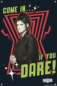 Beetlejuice Beetlejuice - Come In If You Dare Wall Poster, 14.725" x 22.375" Framed