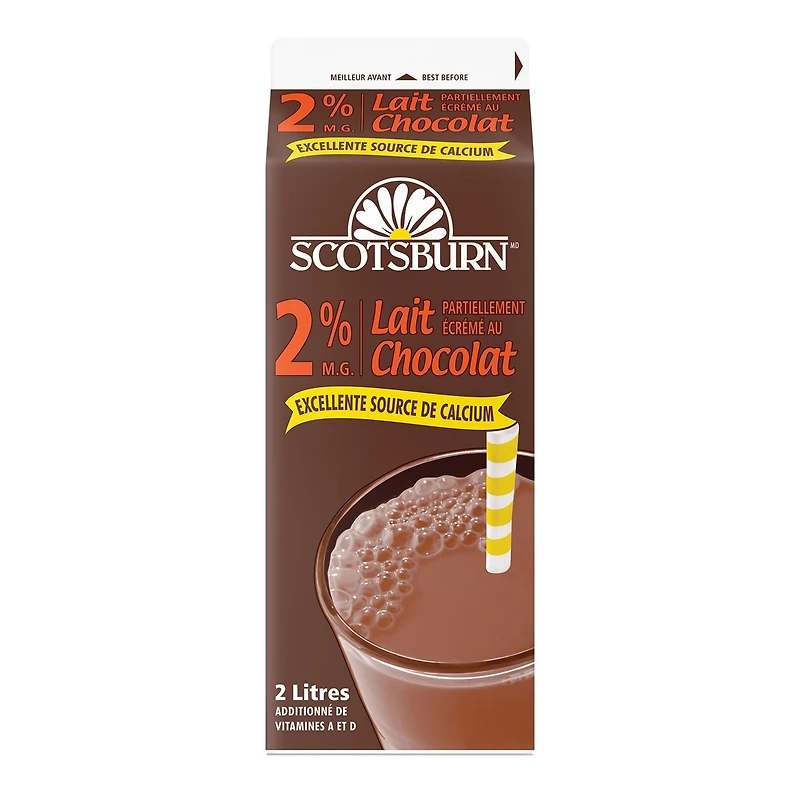 Scotsburn Lait partiellement écrémé au chocolat 2
