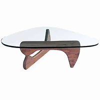 Nicer Furniture Noguchi Coffee Table in Walnut