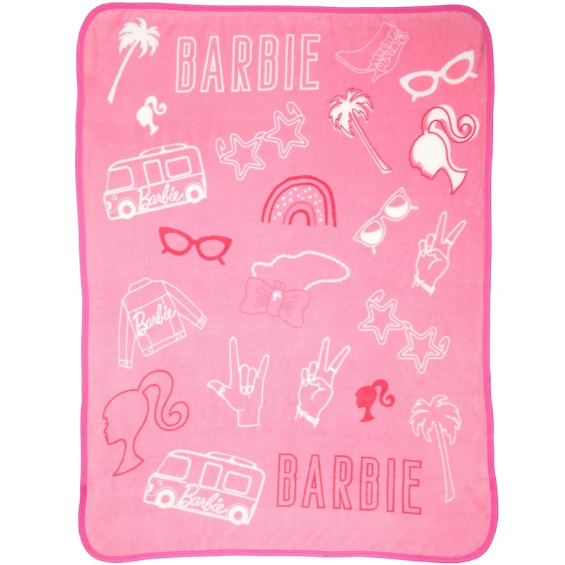 Barbie "Malibu Icon" Throw