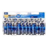 Great Value AA LR6/1.5 V Alkaline Batteries 48-Pack, 10-year storage life, Long lasting power guarantee