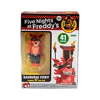 McFarlane Five Nights at Freddy's Le Temple du Renard avec Samurai Foxy Ensemble Micro