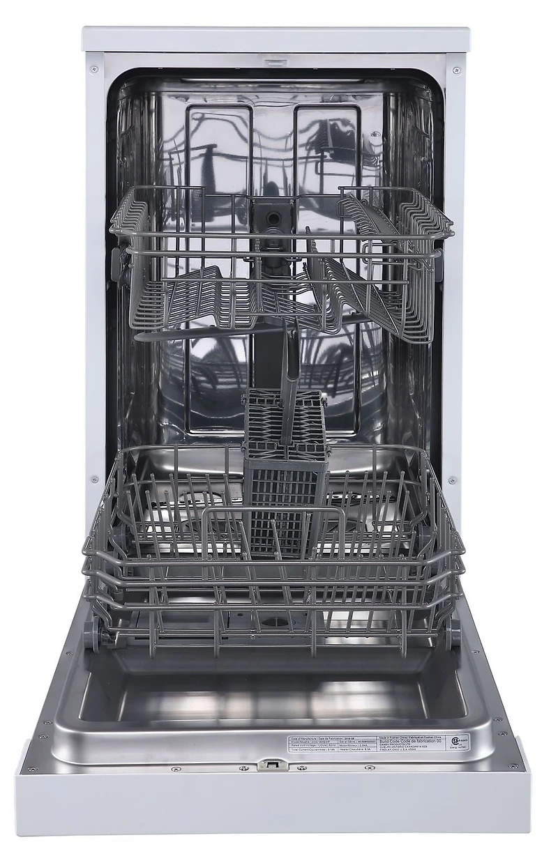 Danby DDW1805EWP 18" Wide Portable Dishwasher in White