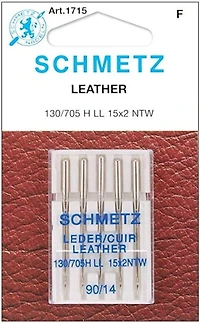 Schmetz® Leather Needles, Size 90/14, 5 Needles