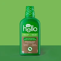 hello super frais rince-bouche 473 ml