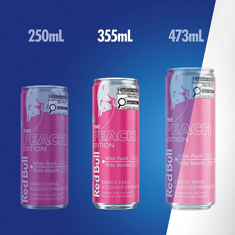 Red Bull pêche blanche 355ML
