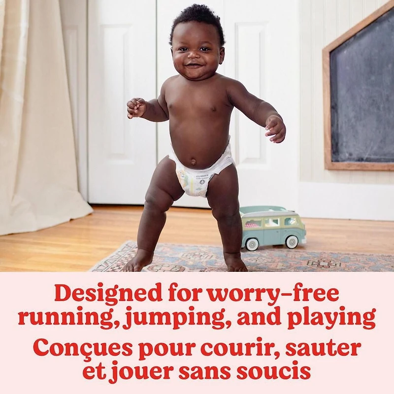 Huggies Little Movers Couches, Emballage Giga, tailles 3, 76 Unités Tailles 3-8 | 76-38 Unités