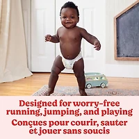 Huggies Little Movers Couches, Emballage Giga, tailles 3, 76 Unités Tailles 3-8 | 76-38 Unités