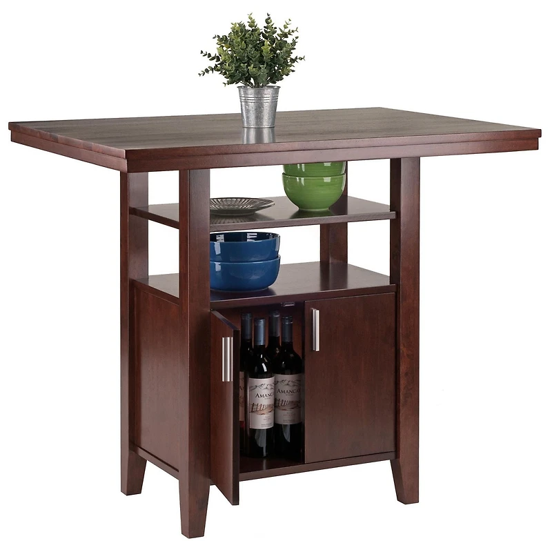 Ensemble Albany 3pc de table haute avec tabourets de comptoir