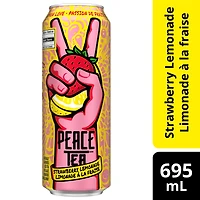 Peace Tea Strawberry Lemon Love Can, 695 mL, 695mL