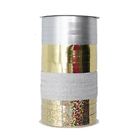 Ruban bouclé de luxe métallisé multicolore, 150 pi par Holiday Time