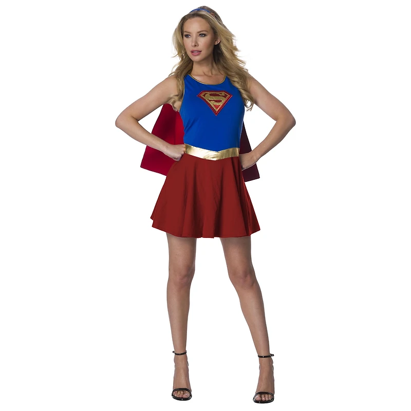 Supergirl Dress Costume - Women - L